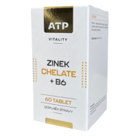 ATP Nutrition Vitality Zinek Chelate +B6 60 tablet