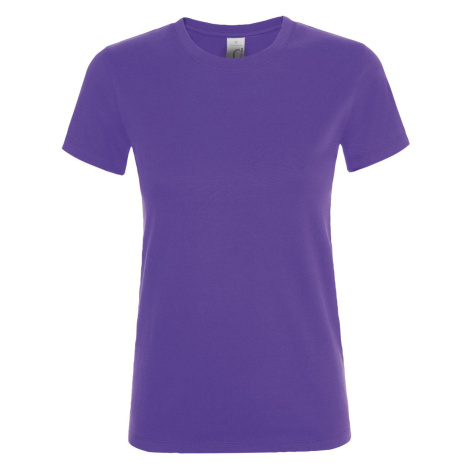 SOĽS Regent Women Dámské triko SL01825 Dark purple SOL'S