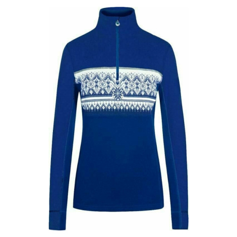 Dale of Norway Moritz Basic Womens Sweater Superfine Merino Ultramarine/Off White Svetr
