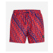 Plavky karl lagerfeld abstract aop short boardshorts modrá