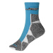 James&amp;Nicholson Unisex sportovní ponožky JN215 Bright Blue