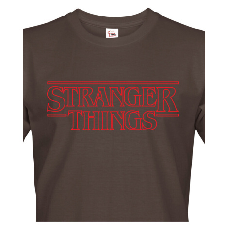 Pánské tričko s potiskem Stranger Things BezvaTriko
