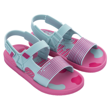 Ipanema Recreio Papete Kids 26883-AD245 Dětské sandály růžovo / zelené