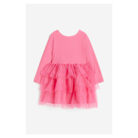 H & M - Šaty's tylovou sukní - růžová