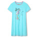 Dívčí noční košile - KUGO MN1769, tyrkysová Barva: Tyrkysová