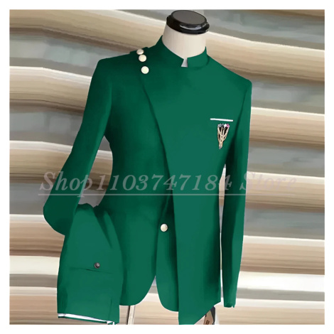 Dvoudílný pánský oblek – elegantní sako a kalhoty