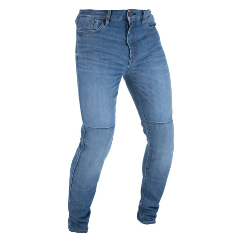 Pánské moto kalhoty Oxford Original Approved Jeans CE Slim Fit sepraná světle modrá