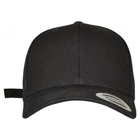 Čepice se zakřiveným kšiltem a kovovou sponou, 6-panelová Flexfit