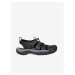 Černé pánské kožené sandály Keen Newport