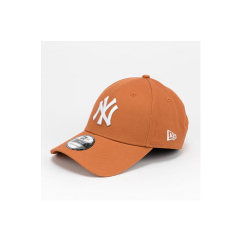 New Era 940 MLB League Essential NY tmavě oranžová / bílá