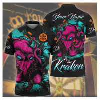 Unisex tričko polo Darts s potiskem 3D pro šipkaře CS3340