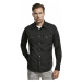 košile pánská Brandit - Men Shirt Slim - Black - 4005/2