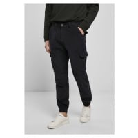 Pánské kalhoty // Urban classics Corduroy Cargo Jogging Pants midnightnavy