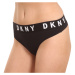 Dámská tanga DKNY černá (DK4529 Y3T)