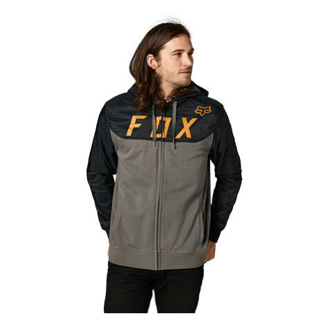 Fox pánská fleece mikina Pivotal Zip Black | Černá |