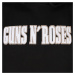 mikina s kapucí pánské Guns N' Roses - Logo & Bullet Circle - ROCK OFF - GNRAPQHD01MB