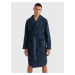 Pánský župan COTTON TOWELLING BATHROBE 2S87905539416 modrá - Tommy Hilfiger