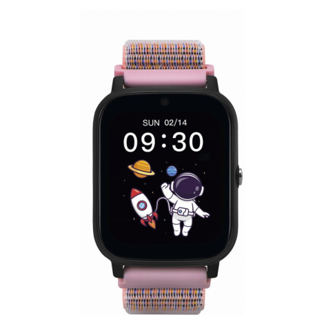 GARETT Smartwatch Kids Tech 4G Pink velcro Chytré hodinky