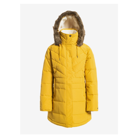 Žlutá dámská zimní bunda Roxy Ellie