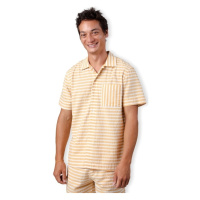 Brava Fabrics Stripes Overshirt - Sand Žlutá