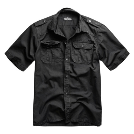 Košile M65 Basic Shirt 1/2 černá Surplus