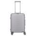 Cestovní kufr Travelite Next 4w S - stříbrná