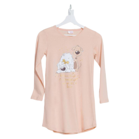 Dětská noční košile Vienetta Secret Little dogs | tyrkysová