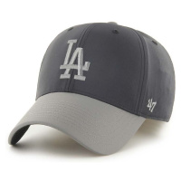 Kšiltovka 47brand MLB Los Angeles Dodgers šedá barva, s aplikací
