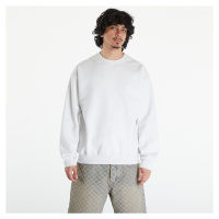 Mikina Nike Solo Swoosh Men's Fleece Crew Birch Heather/ White