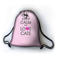 Bertoni Unisex's Backpack Love Cats