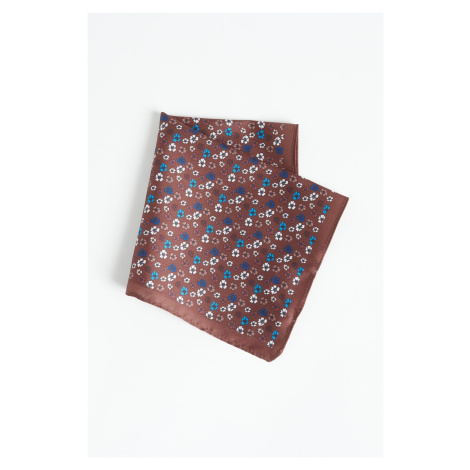 ALTINYILDIZ CLASSICS Men's Brown Patterned Handkerchief AC&Co / Altınyıldız Classics