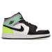 Jordan 1 Mid Pastel Black Toe (GS)