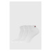 3 PACK bílých nízkých ponožek 39-42 FILA