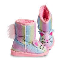 Denokids Cat-Colored Glittery Girls' Boots