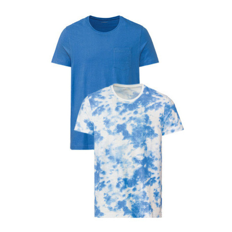 LIVERGY® Pánské triko, 2 kusy (modrá)