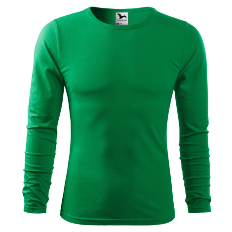 Malfini FIT-T Long Sleeve Pánské triko 119 středně zelená