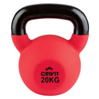 Crivit Posilovací činka Kettlebell, 20 kg