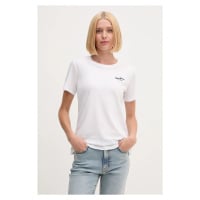 Bavlněné tričko Pepe Jeans GABRIELA bílá barva, PL505967