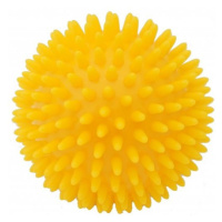 Kine-MAX masážní míček ježek 9cm - žlutá