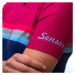 Sensor TOUR W Dámský cyklistický dres, tmavě modrá, velikost