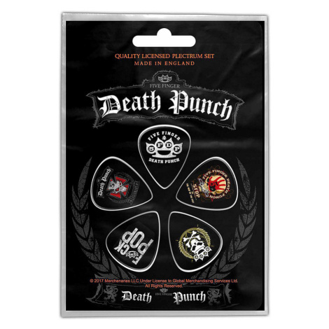 Five Finger Death Punch set trsátek 5 ks, Logos RockOff