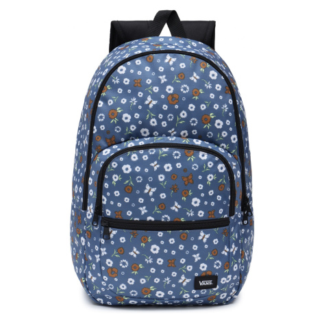 Dámský batoh Vans RANGED 2 PRINTS BACKPACK-B Barva: modrá