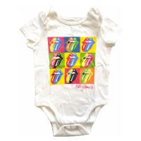 Rolling Stones kojenecké body tričko, Two-Tone Tongues, dětské