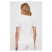 Bavlněné tričko Tommy Hilfiger bílá barva, WW0WW40587