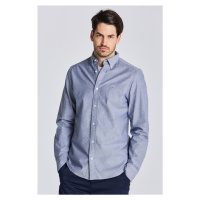 KOŠILE GANT D1. SLIM OXFORD STRETCH SHIRT modrá