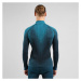 Odlo Pánské termoprádlo BL TOP turtle neck l/s half zip PERFORMANCE WARM BLACKCOMB