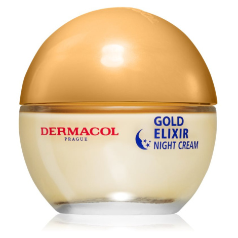 Dermacol Gold Elixir noční omlazující krém s kaviárem 50 ml