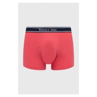 Boxerky Tommy Jeans pánské, růžová barva