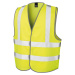 Result Motorway Unisex bezpečnostní reflexní vesta na dálnici R201X Fluorescent Yellow