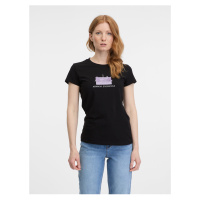 Černé dámské tričko Armani Exchange - Dámské